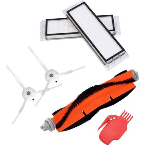 High quality main brush side brush hepa filter mop cloth water wank filter replacements for Xiaomi Generation 2 Roborock parts