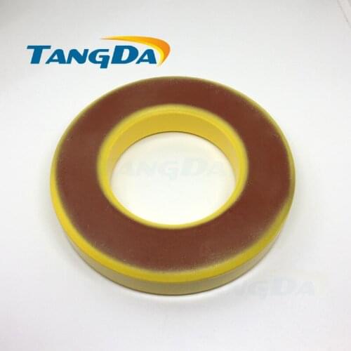 Tangda Iron powder cores T400-8 OD*ID*HT 102*57*16.5 mm 60nH/N2 35uo Iron dust core Ferrite Toroid Core toroidal yellow red AG