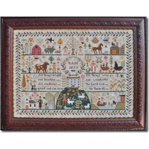 ZZ5246 For Needlework Kit NOT PRINTED Cross stich Painting Set Cross Stitch Kits Cross-stitch Embroidery Set Stitch Kits Cross