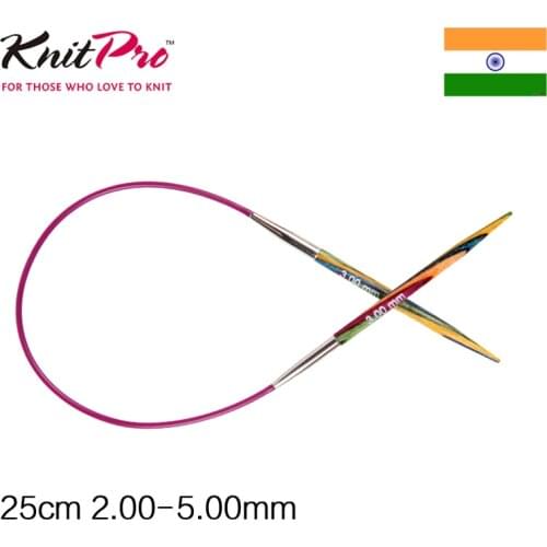 1 piece Knitpro symfonie 25cm fixed circular needle