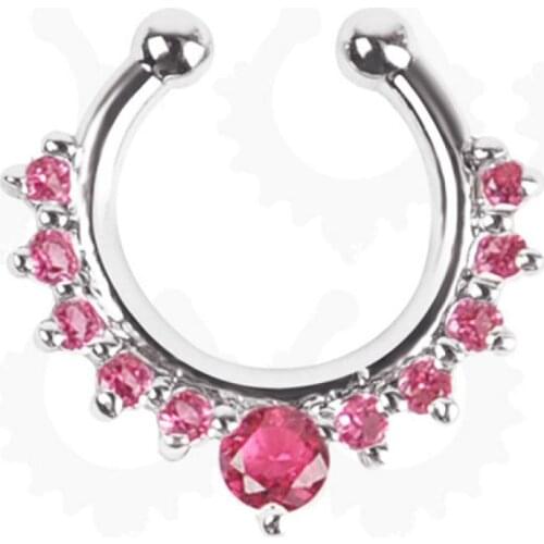 1pcs Pink Nose Ring Makeup Toys Childrens Cosmetics Makeup Trolley Case Shadow Lipstick Safe Nontoxic Girl Toy Birthday