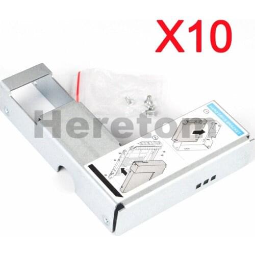 10pcs 2.5" 3.5" SAS/ SATA tray HDD Adapter for DELL KG1CH/651314 r320 R420 R720 T320 R710 R510 R515 R410 9W8C4 Converter