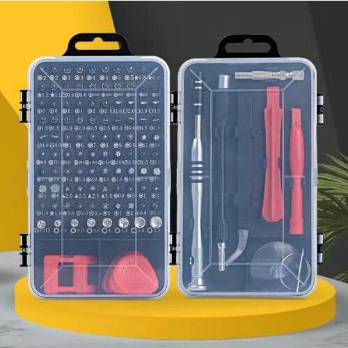 110 in 1 Screwdriver Set Magnetic Screwdriver Bit Torx Multi Mobile Phone Repair Tools Kit Electronic Device Hand Tool
