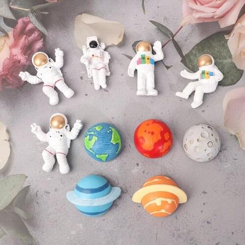 3D Space Universe Magnetic Sticker Planet Astronaut Fridge Magnet Souvenir Gifts