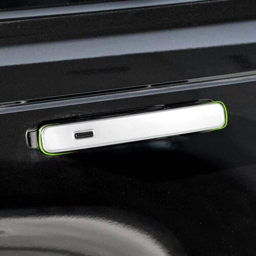 Out side door handles knob decorative cover trim sticker For Land Range Rover velar Interior Accessories