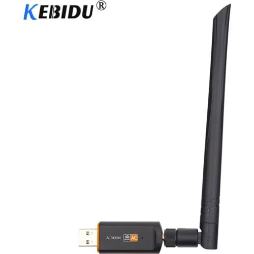 Kebidu Dual Band 1200Mbps USB 3.0 Wireless Wifi Adapter AC USB Wifi Lan Dongle Adapter with Antenna 802.11ac For Laptop Desktop