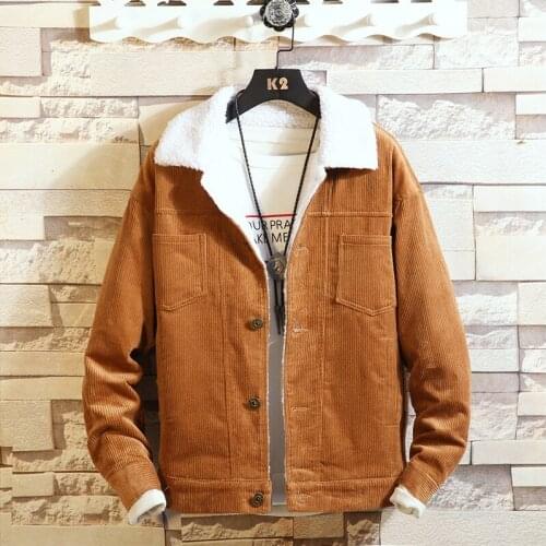 HKGS Mens Corduroy Jackets