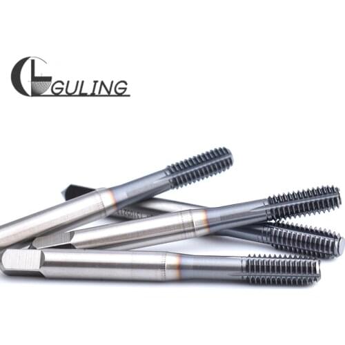 GULING HSS-E machine tap with TiCN Coating thread BSW sta Standard forming tap W1/8-40 5/32-32 7/32-24 1/4-20 5/16-18 3/8-16