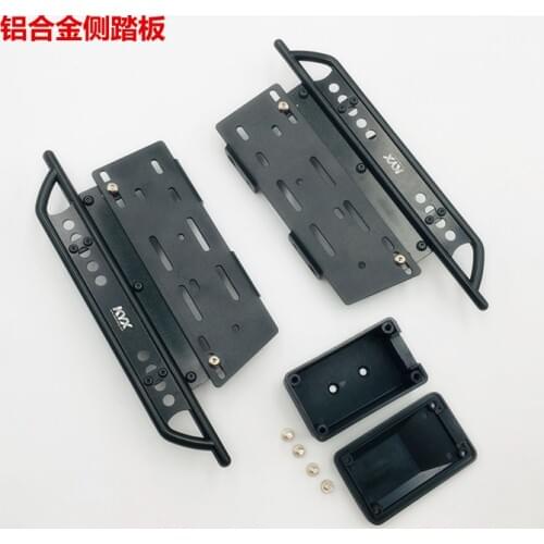 Simulation remote control climbing car full metal side pedals for AXIAL SCX 313mm wheelbase