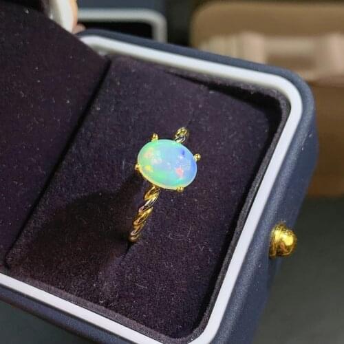 Simple stylish Personality 100% Natural and Real Tanzanite Ring 925 sterling silver Ring