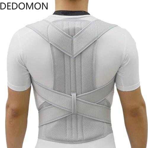 New Upper Back Posture Corrector Posture Clavicle Support Corrector Back Straight Shoulders Brace Strap Corrector