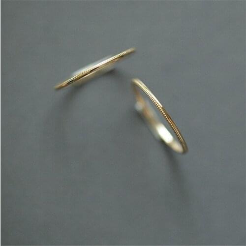 Liemjee Wholesale S925 Silver Minimalist Ring Personality Fashion Jewelry For Women Feature Namour Charm Gift All Seasons