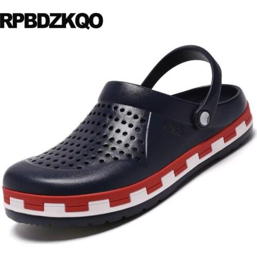 Mules Clogs Slides Gardening Slippers Shoes Nice Slip On Native Breathable Garden Closed Toe Mens Sandals 2021 Summer Outdoor