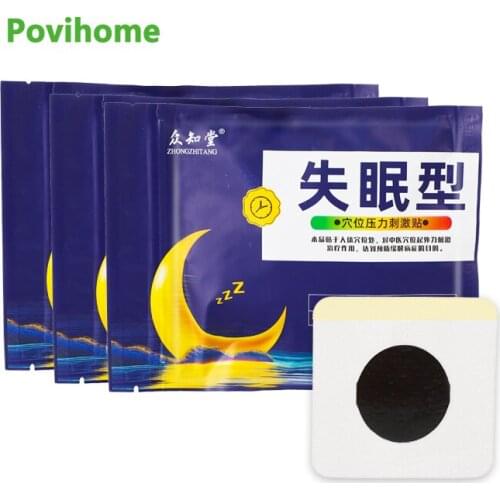 15Pcs/Bag Insomnia Stickers Chinese Herbal Medicine Patch Women Men Neurasthenia Soothing Sleep Aid Patches Health Acupressure