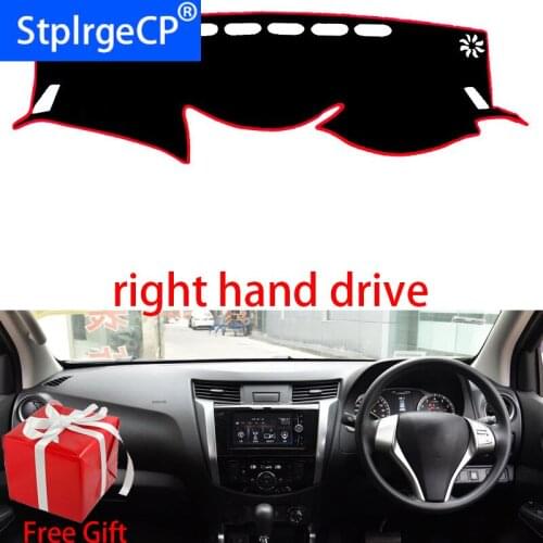 Car Dashboard Cover Mat for Nissan terra 2018 Right Hand Drive Dashmat Pad Dash Mat Covers Dashboard Accessories
