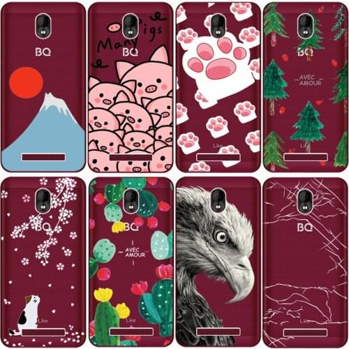 For BQ 5047L LIKE Shockproof Silicone Phone Case For bq 5047l like Case Covers Transparent Protection Back Cover