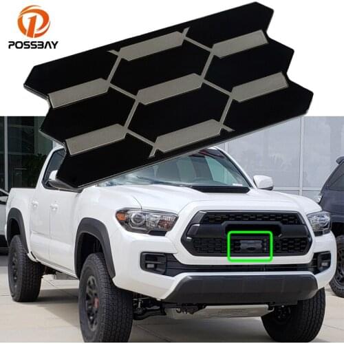 Car Grille Garnish Radiator Sensor Cover for Toyota Tacoma TRD Pro Crew Cab 2017 2018 2019 2020 Front Grill Exterior Accessories