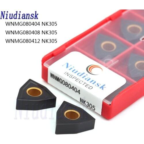 10 Pcs WNMG080404 WNMG080408 WNMG080412 NK305 High Quality Original CNC Lathe Turning Tool Carbide Inserts Special For Cast Iron