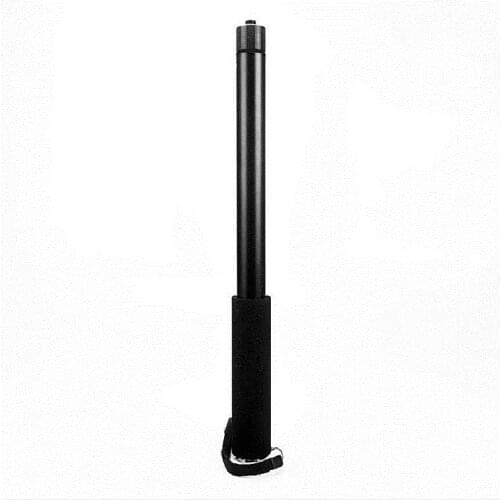 Microphone Extension Telescopic Pole Movie Shooting Live Recording Interview Boom for 3/8 inch Device with 3/4 screw Hole
