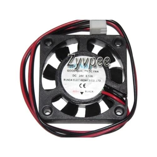 40x40x10mm 24V 0.12A 2Wires 2Pin 4CM Cooling Fan