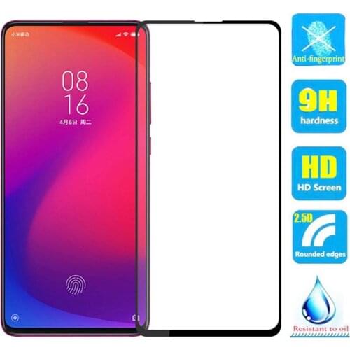9H 3D Full Cover Tempered Glass For Xiaomi Mi 9T Screen Protector Glass Film For Xiaomi 9T Mi9T Full Glue Protective Film
