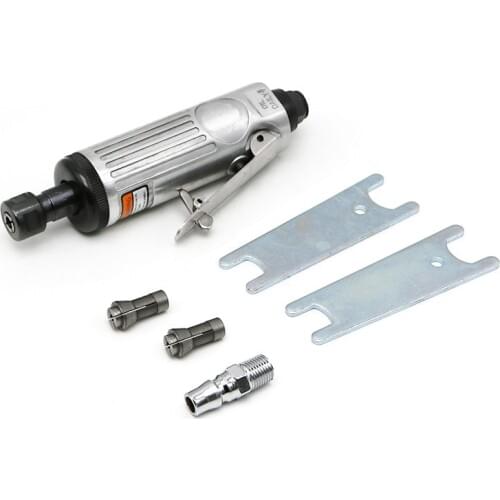 1/4" 22000RPM Straight Shank Collet Pneumatic Grinding Machine Air Die Grinder for Various Molds Grinding Polishing