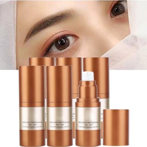 15ml/Bottle New Professional Plant Extract Eyebrow Tattoo Ink Microblading Easy Fast Coloring Long Lasting Makeup Tattoo Pigment