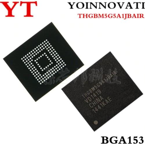 5PCS/LOT THGBM5G5A1JBAIR BGA MMC THGBM5G5A1JBA1R