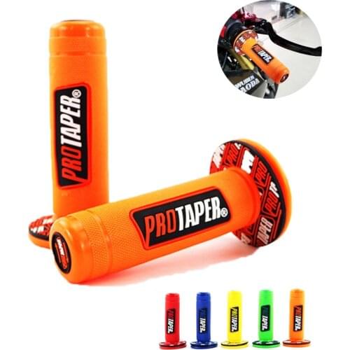 7 / 8 "Universal Protape Motorcycle Bicycle 125 Handle Rod Handle Pro tapered Rubber Brake Handle Dirt Pit Bike Accessories