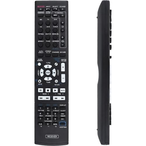 AXD7534 Remote Control with 433HMz and Long Control Distance for VSX-920-K / VSX-521-K / VSX-520-K / AXD7568 / VSX Series AV
