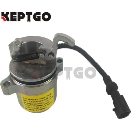 Fuel ShutOff Solenoid For Bobcat 863 864 873 883 Skid Steer Deutz 04272956 12V