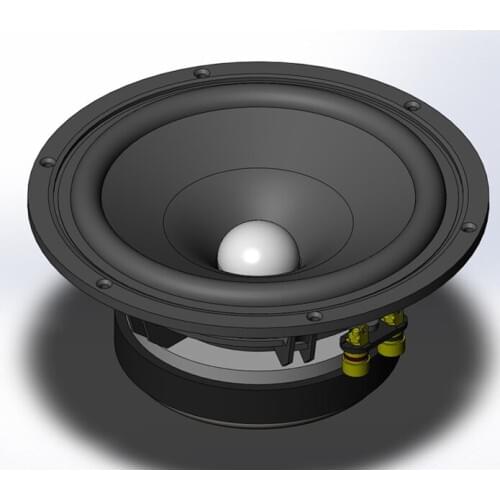 HF-101 HiFi Speakers 8 Inch fullr-range speaker have bass match Single-ended Class A tube amplifier speaker/Top full-range