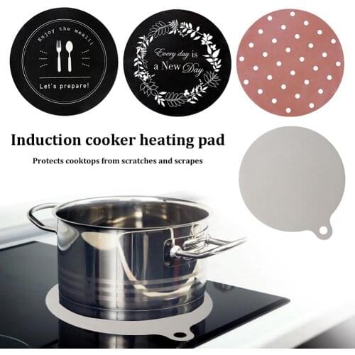 Stove Mat Pad Induction Cooktops Magnetic Non-slip Silicone Scratch Protector Thermal Conductive Anti-fouling Protective Pads