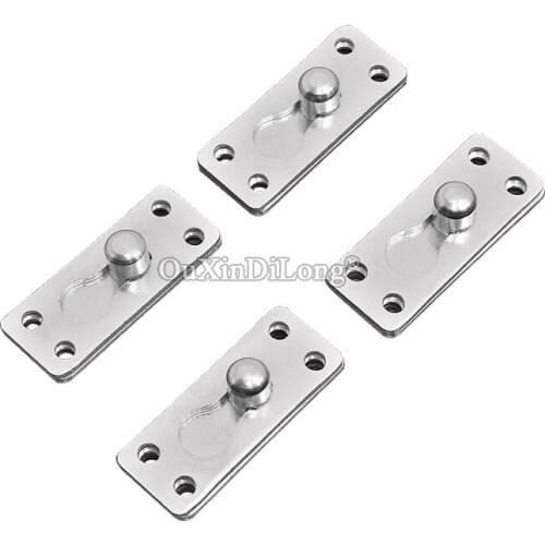 HOT 24PCS/LOT Bed Rail Brackets Wood Bed Invisible Latches Hinges Furniture Hidden Buckle Fixed Connector Fittings