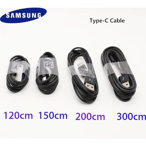 New Original Samsung Type C Cable Quick Charge Data Line For Galaxy S20+ S10 S9 S8 Note 10 9 8 A21S A71 A8 A10 A70S A60 A50 M30S