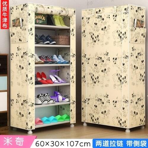 Multiple Sizes Non Woven Fabric Shoes Rack Shoe Shelf Home Storage Bedroom Dormitory Hallway Cabinet Sundries Organizer Holder