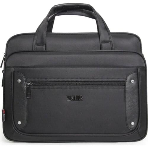 Briefcase Laptop Bag Oxford Cloth Multi-Function Waterproof Handbags Casual Portfolios Shoulder Bags For Men 16 17 19 inches
