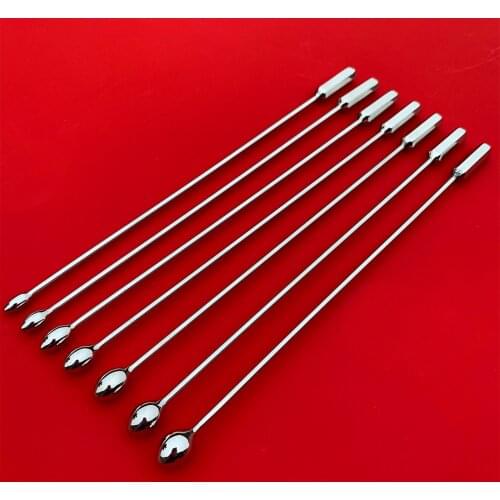 Steel Sex Toys For Men Urethral Plug Set Penis Stretching Urethra Beads Catheter Sounding Adult Sex Toys SM 18 Male Masturbation