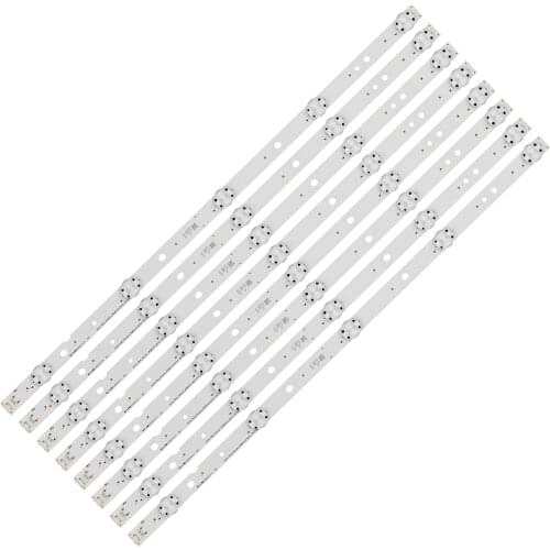 LED backlight strip(8)for LG Innotek 49inch Panasonic REV 0.4 TX-49DSR500 TX-49DS500E 49DS500B 49DSW504S 49ES400E TZLP151KHAB6