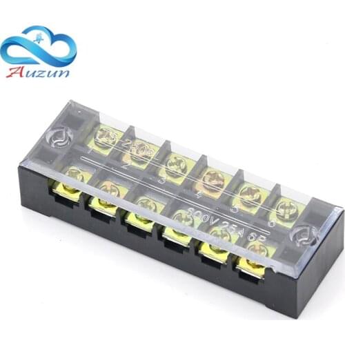 TB-2506L connection terminal splice discharge current 25A connection flame retardant wire connector 6P bit fixed
