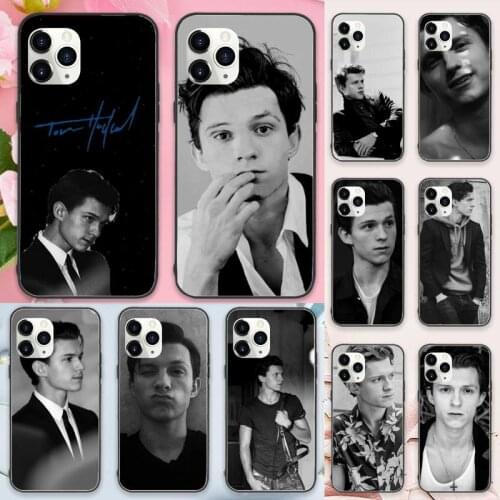 Tom Holland handsome actor Phone Cases for iPhone 11 12 pro XS MAX 8 7 6 6S Plus X 5S SE 2020 XR Luxury brand shell funda coque