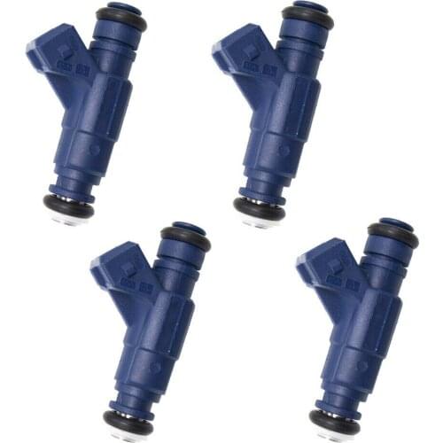 Deleen 4x High impedance Fuel Injector 0280156063 / FJ896 For Audi Car Accessories