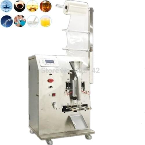 High accuracy back side seal liquid filler packing machine for juice, drink, milk