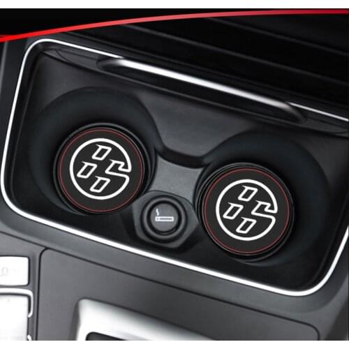 1pcs car-styling interior mats water coaster leather pad for Toyota 86 avensis auris hilux Corolla Camry RAV4 car anti-dirty pad