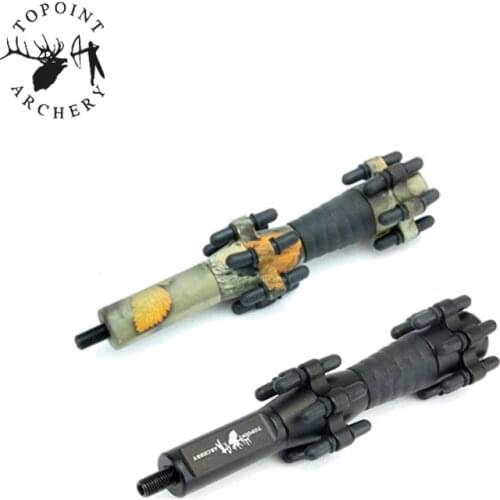 1 Pcs Archery Compound Bow Stabilizer Black/Camo Detachable Quick Release Reduce Vibration Aid Shooting Hunting Accessories