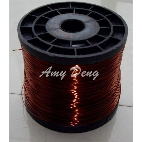 100 meters/lot 0.85 mm polyester enameled copper enamelled round copper wire, QZ-2-130