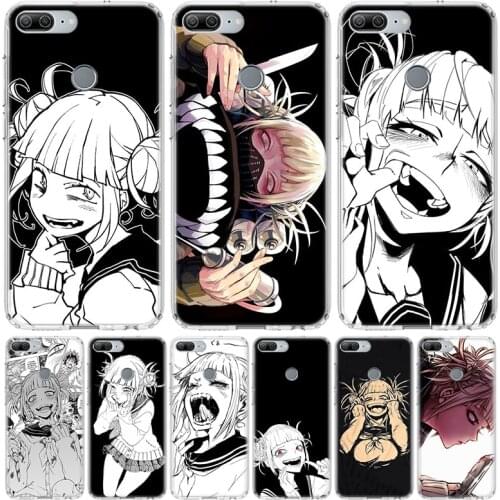 Anime Himiko Toga Boku Phone Case for Huawei Honor 10 9 Lite Y9 Y5 Y6 Y7 2019 8X 8A 8S 7A 7X 10i 20i Pro V30 Art Coque Capa