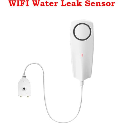 WIFI Water Leak Sensor Flood Leakage Level Alarm Detector Overflow Tuya Smart Home Security Water Level Alarm APP Remote Monitor