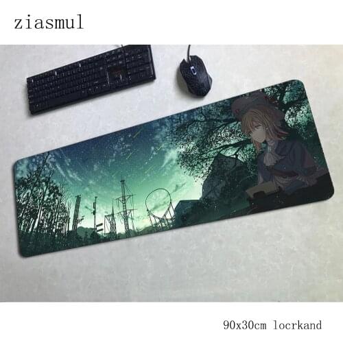 Violet evergarden pad mouse 90x30cm computer gamer mouse pad wrist rest padmouse big anime mousepad ergonomic gadget office mats