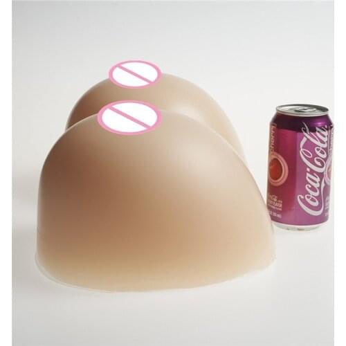 Crossdresser Super Huge Silicone Breast 6000g/Pair Simulation Silicone Breasts Form Shemale Artificial Fake Boobs Enhancer